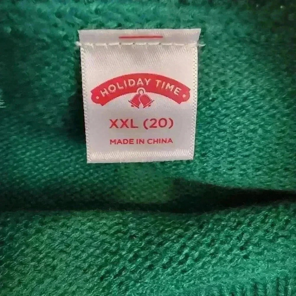 Holiday Time Christmas Sweater Womens XXL 20 Feliz Navidad Southwest Santa - Picture 8 of 16